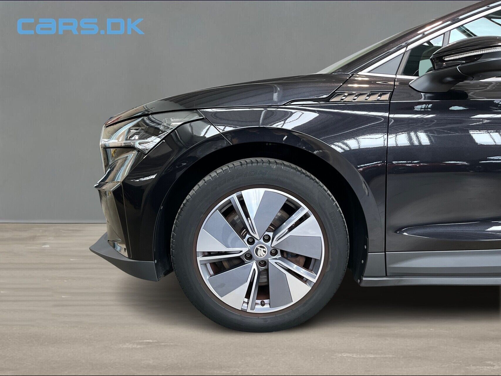 Sort Skoda Enyaq fra 2021