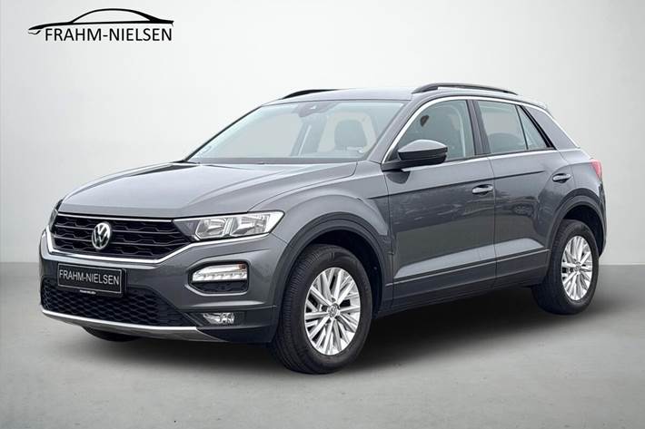 Grå VW T-Roc fra 2019