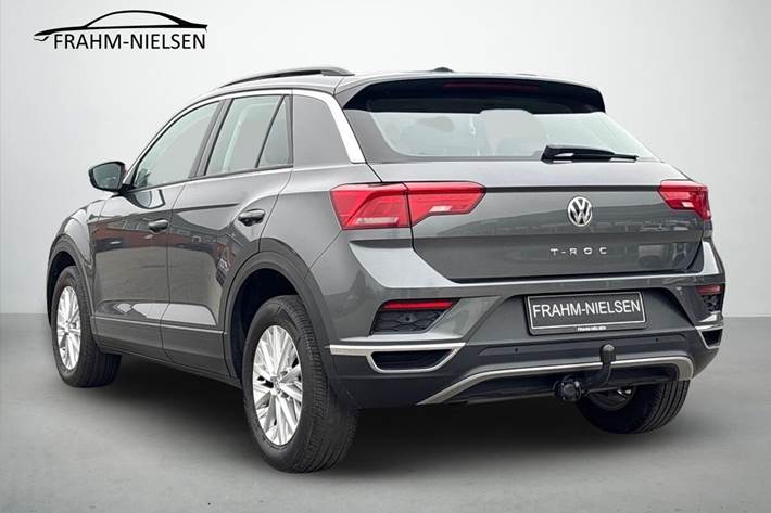 Grå VW T-Roc fra 2019