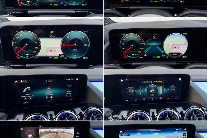 Hvid Mercedes EQA250 fra 2022