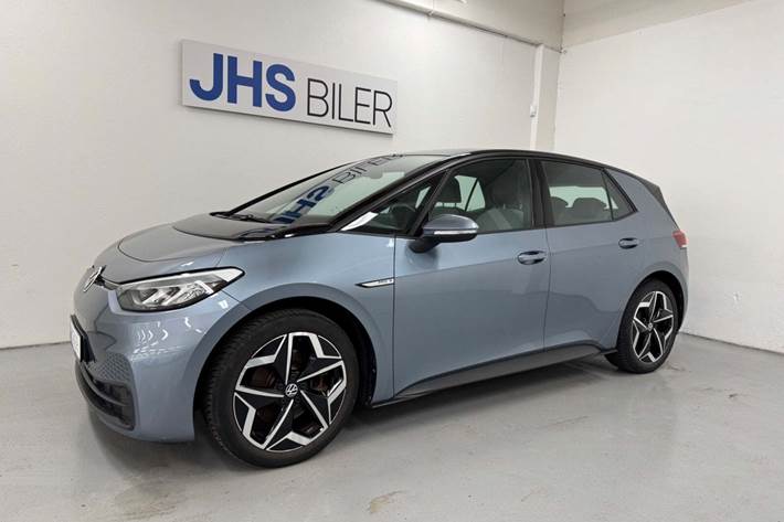 Blå VW ID.3 fra 2021