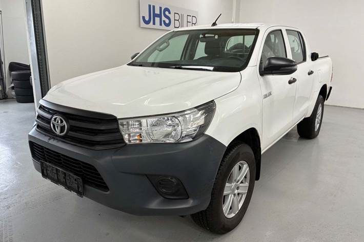 Hvid Toyota HiLux fra 2016