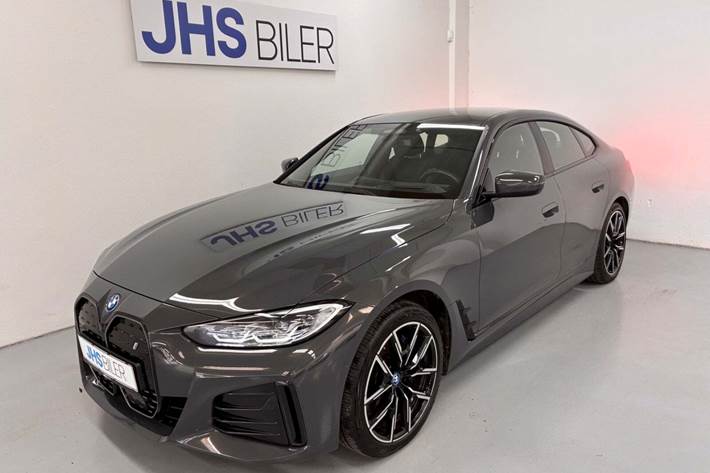 Grå BMW i4 fra 2022