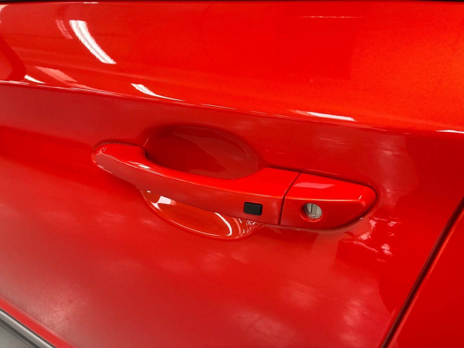 Rød Hyundai Kona fra 2020