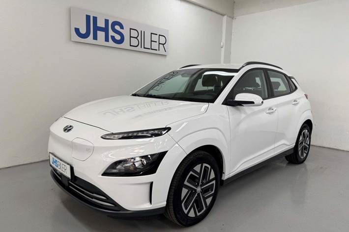 Hvid Hyundai Kona fra 2022