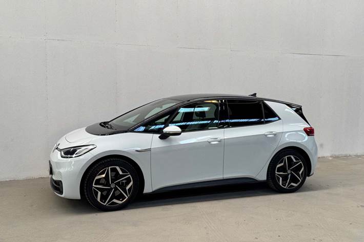 Hvid VW ID.3 fra 2021