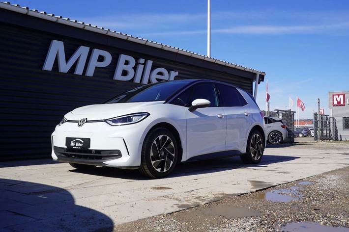 Hvid VW ID.3 fra 2025