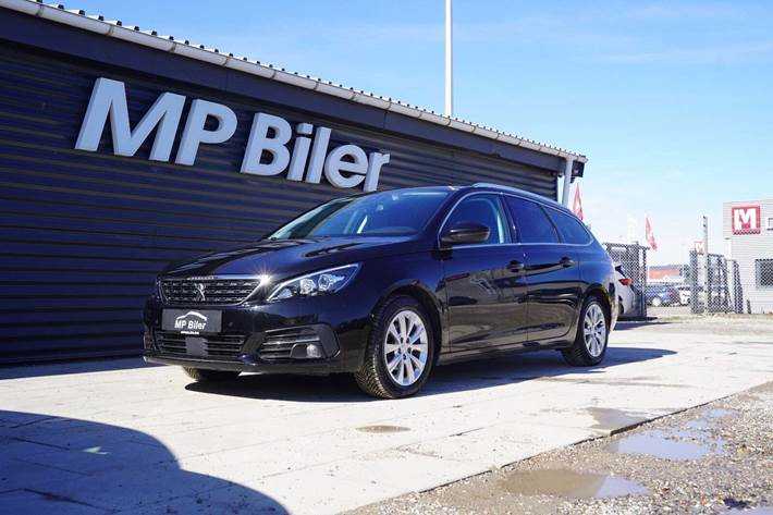 Sort Peugeot 308 fra 2021