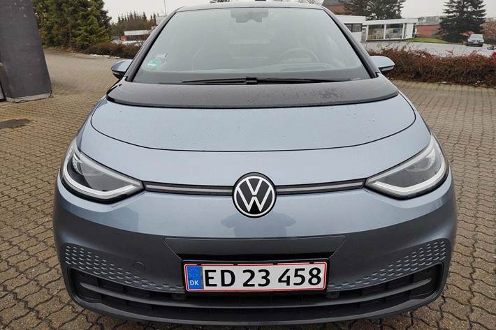 Blå VW ID.3 fra 2021