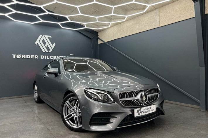 Grå Mercedes E300 fra 2019