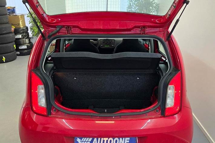 Rød Skoda Citigo fra 2016