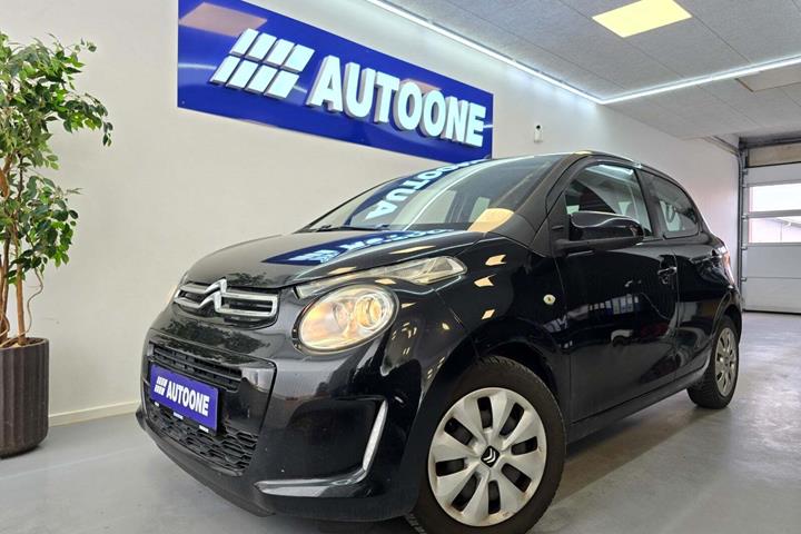 Sort Citroën C1 fra 2016 set udefra