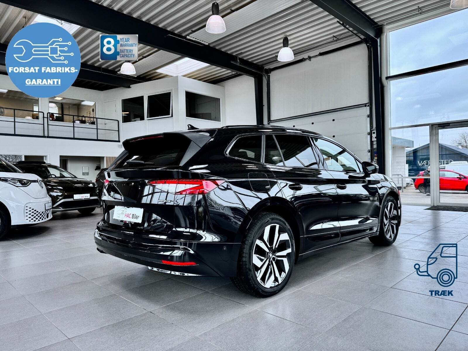 Sort Skoda Enyaq fra 2026