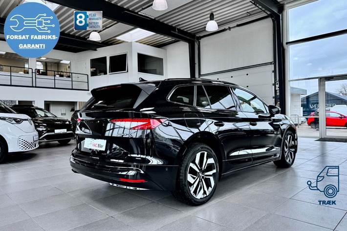 Sort Skoda Enyaq fra 2026