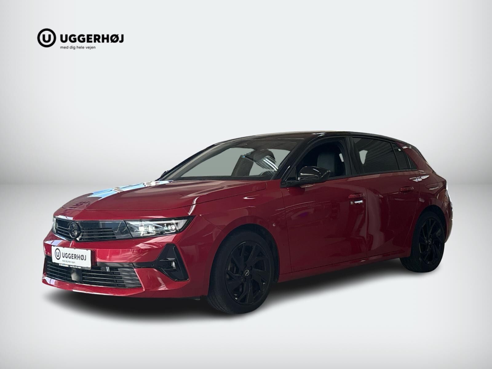 Grå Opel Astra fra 2022 set udefra