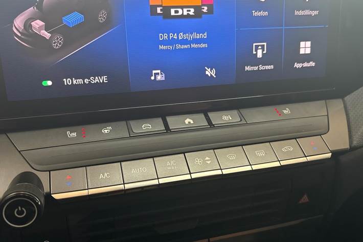 Grå Opel Astra fra 2022