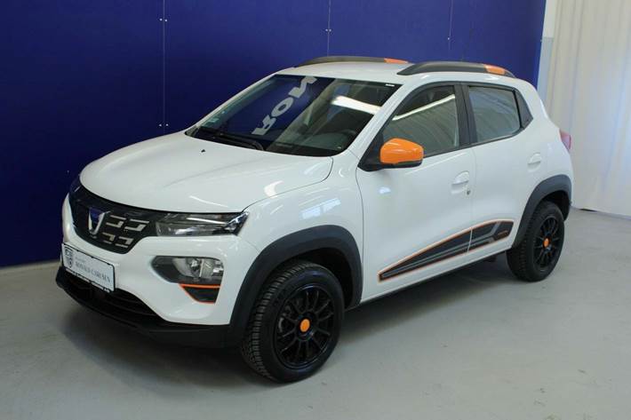 Hvid Dacia Spring fra 2021