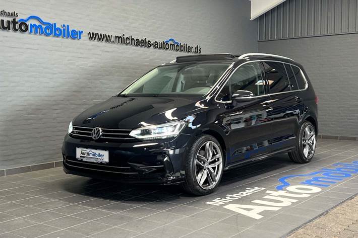 Sort VW Touran fra 2018