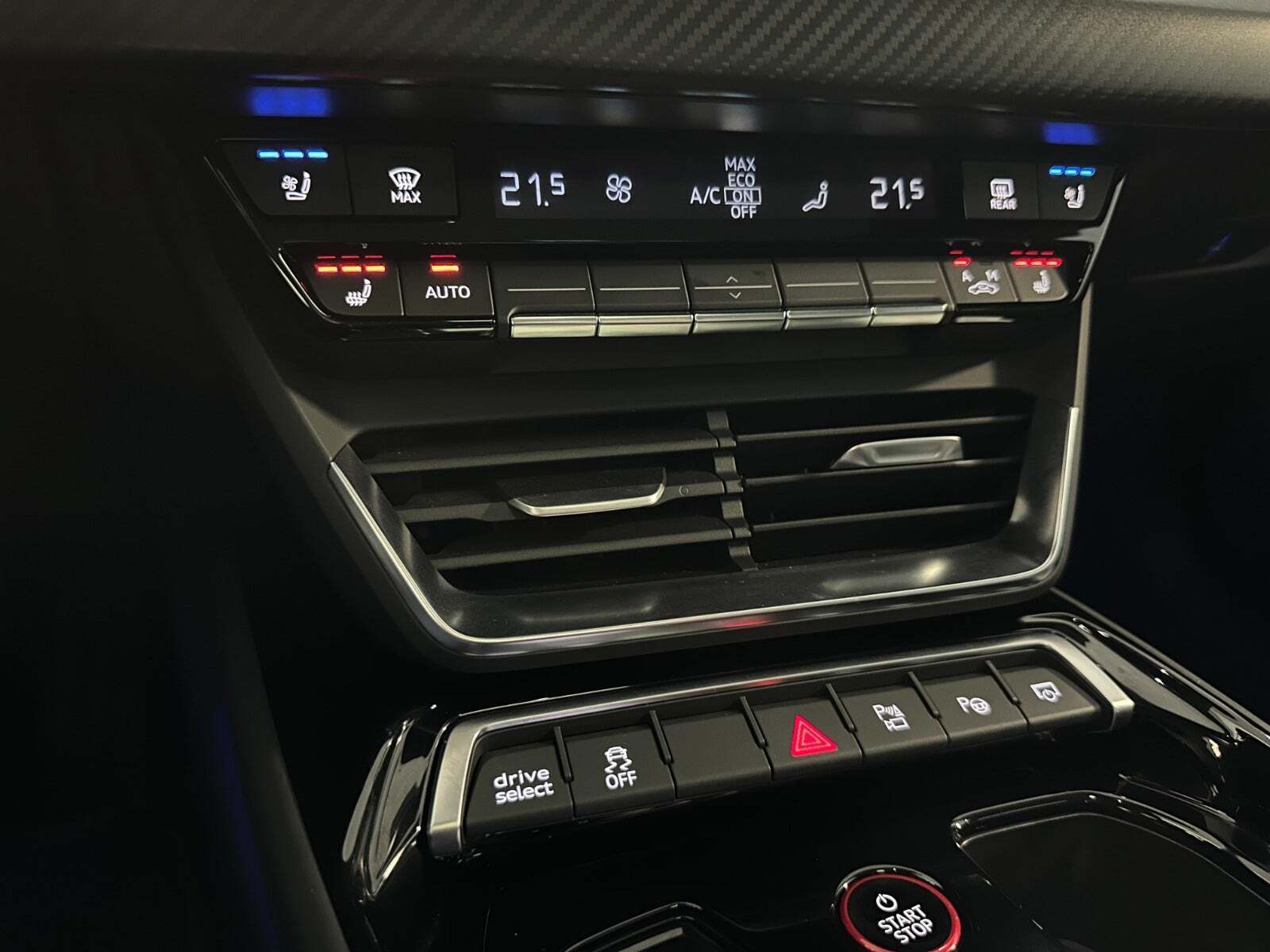 Sort Audi e-tron GT fra 2021