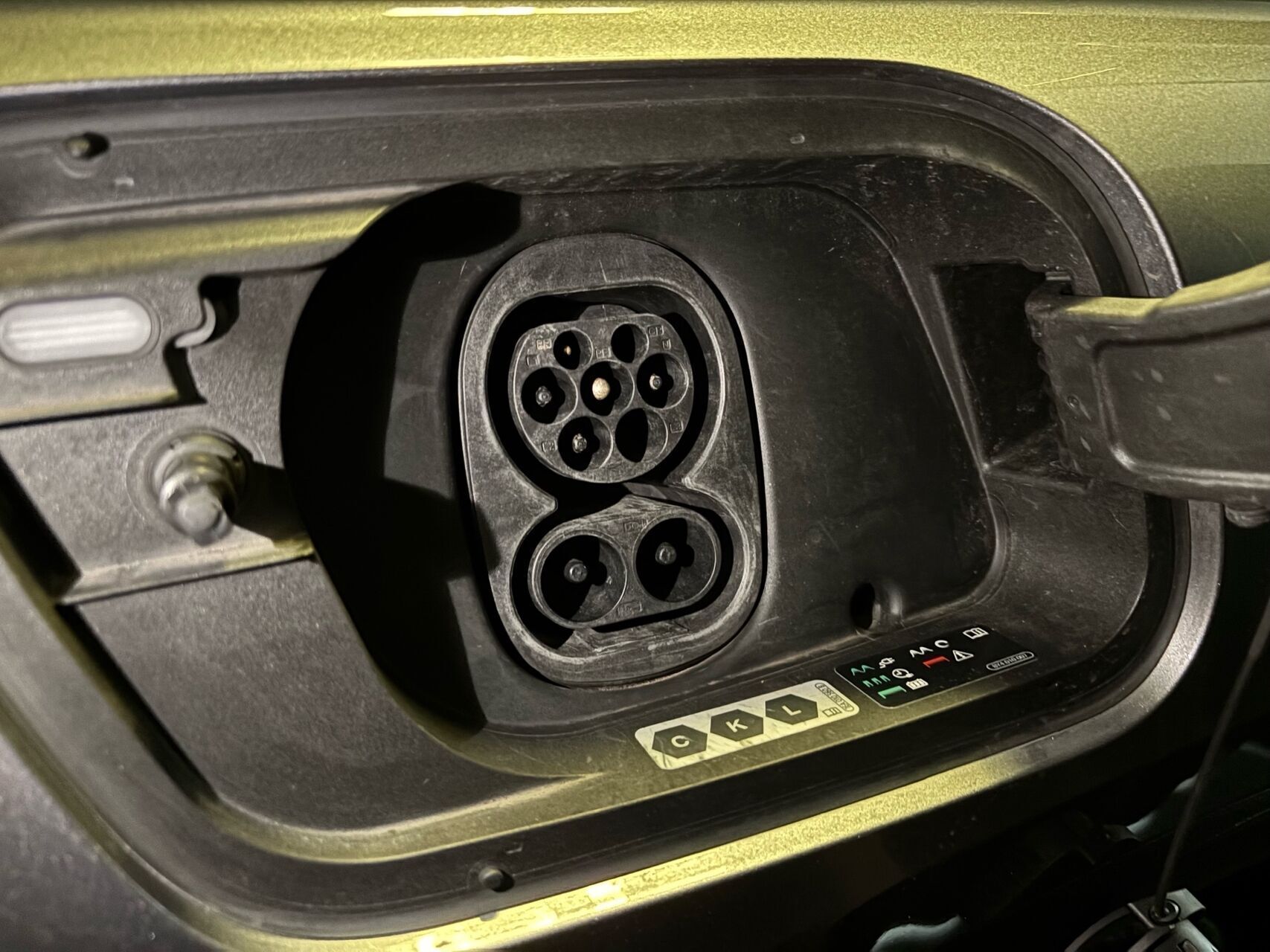 Grå Audi Q4 fra 2022