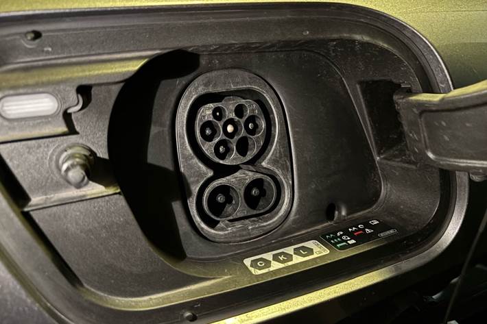 Grå Audi Q4 fra 2022