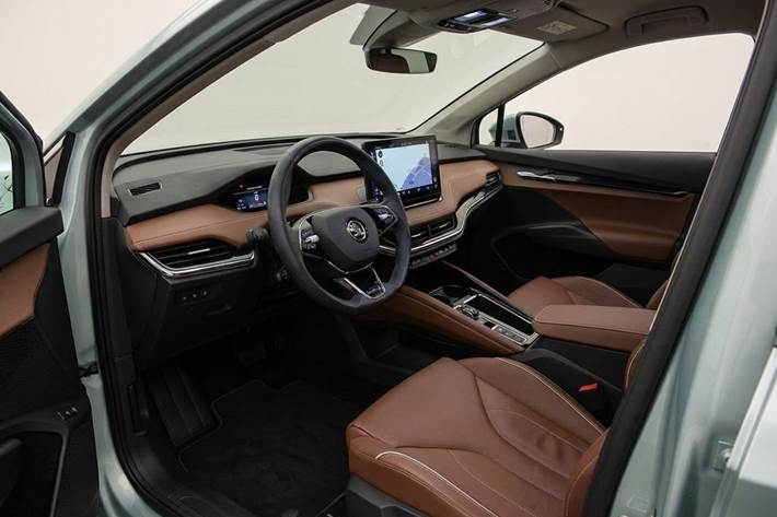 Sølv Skoda Enyaq fra 2021