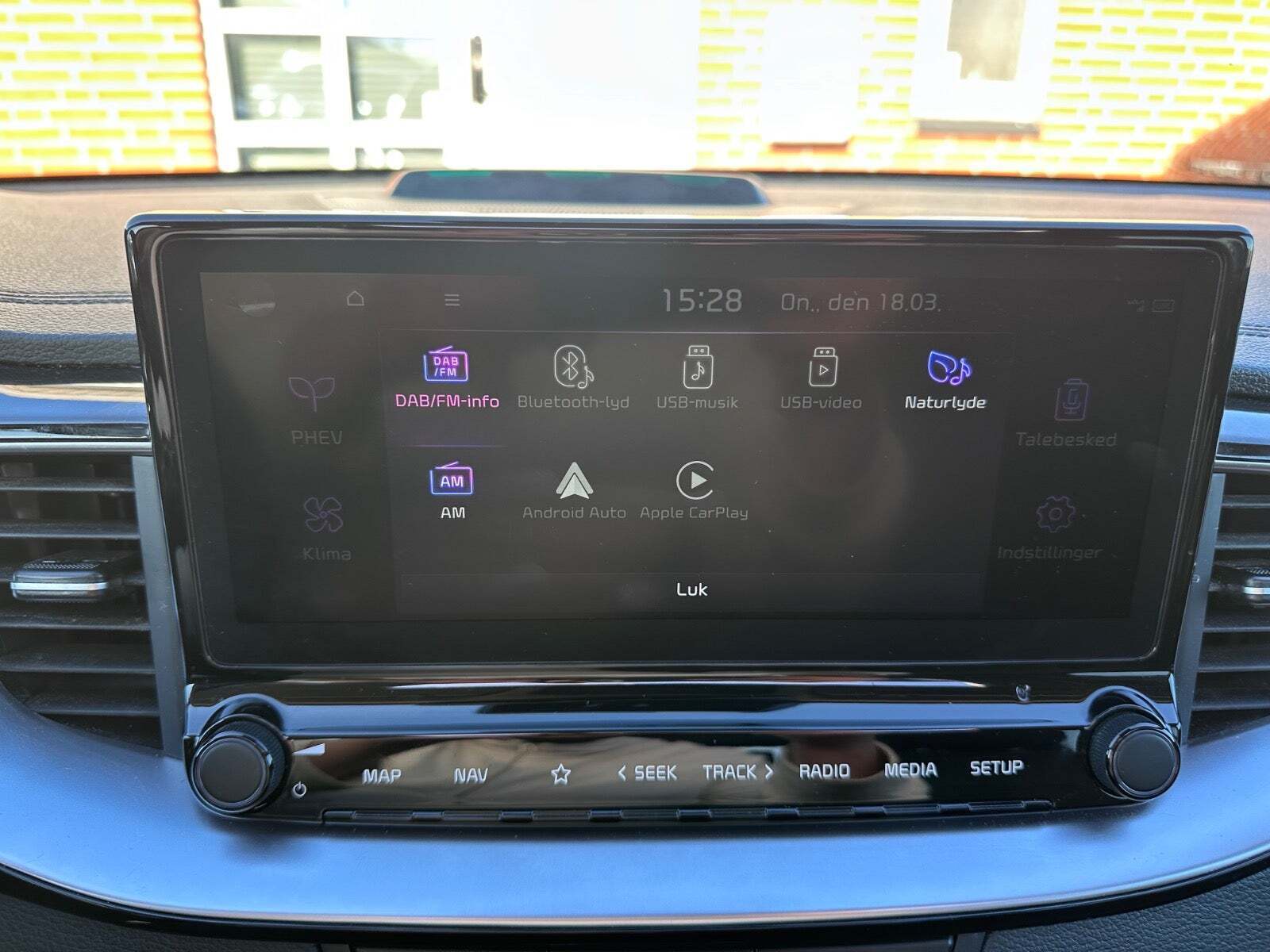 Orange Kia XCeed fra 2021