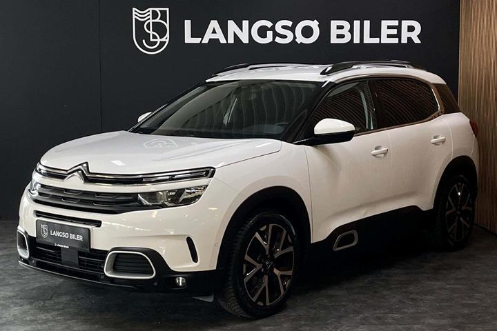Hvid Citroën C5 Aircross fra 2019 set udefra