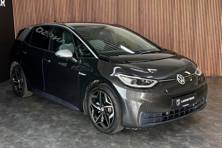 Grå VW ID.3 fra 2021