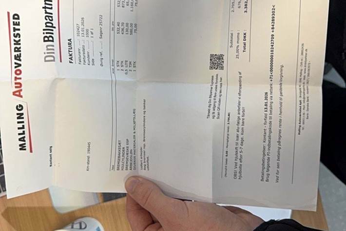 Sort Opel Corsa fra 2013