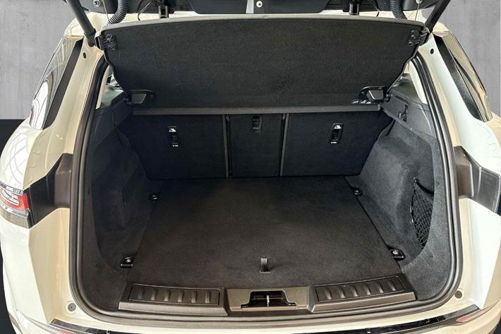 Hvid Land Rover Range Rover evoque fra 2020