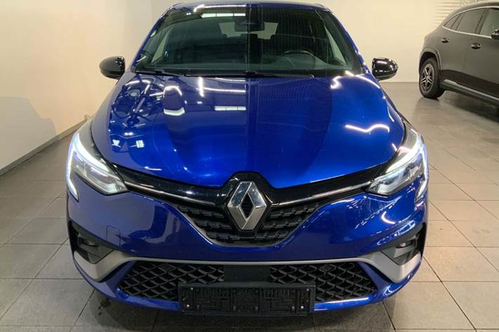 Blå Renault Clio V fra 2020