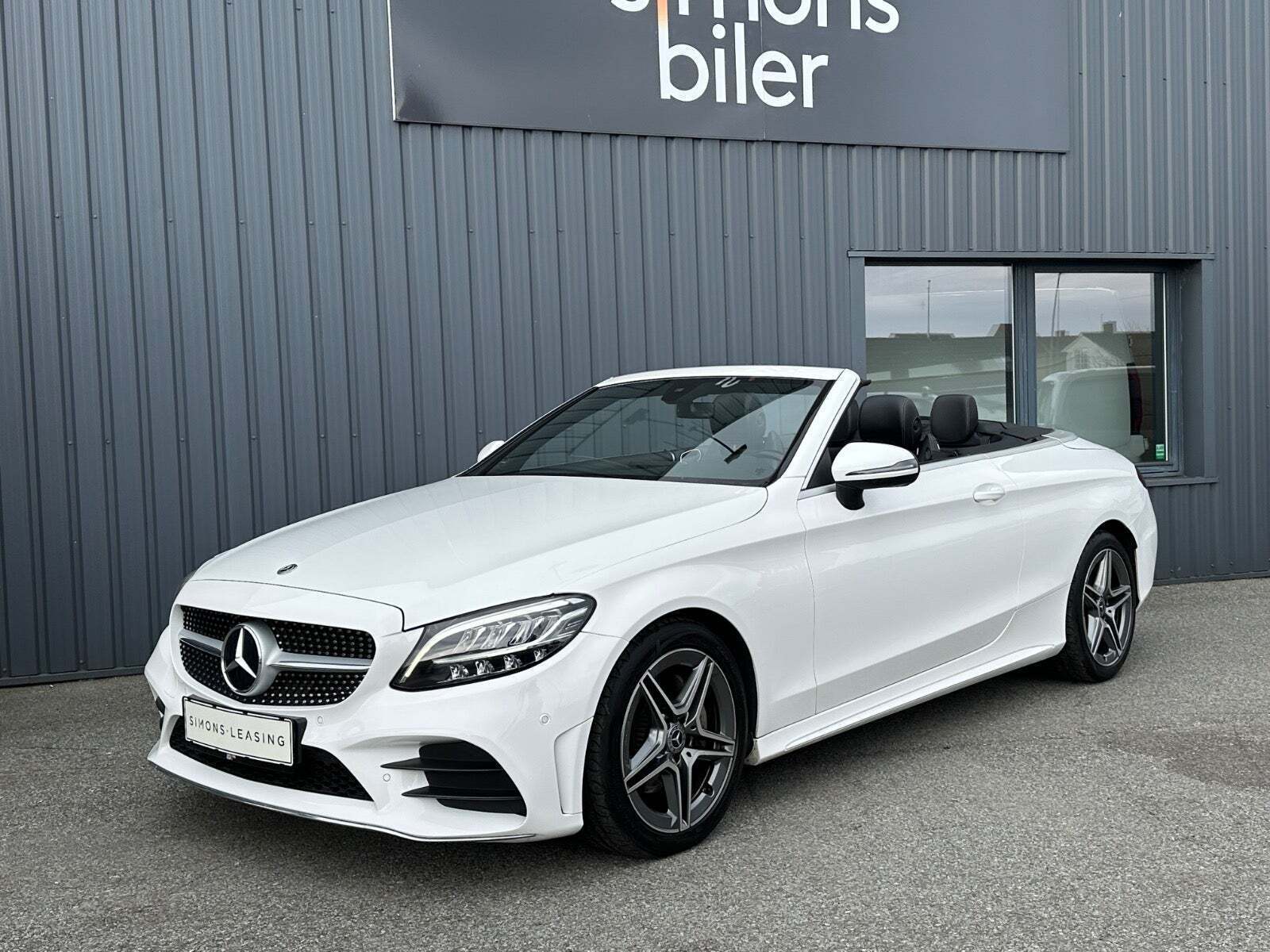 Mercedes C200 1,5 AMG Line Cabriolet aut.