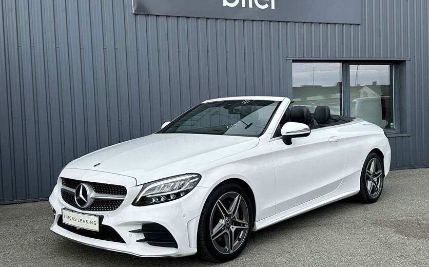 Mercedes C200 1,5 AMG Line Cabriolet aut.