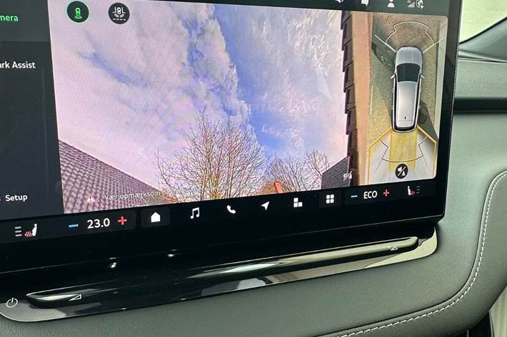 Sort Skoda Enyaq fra 2026