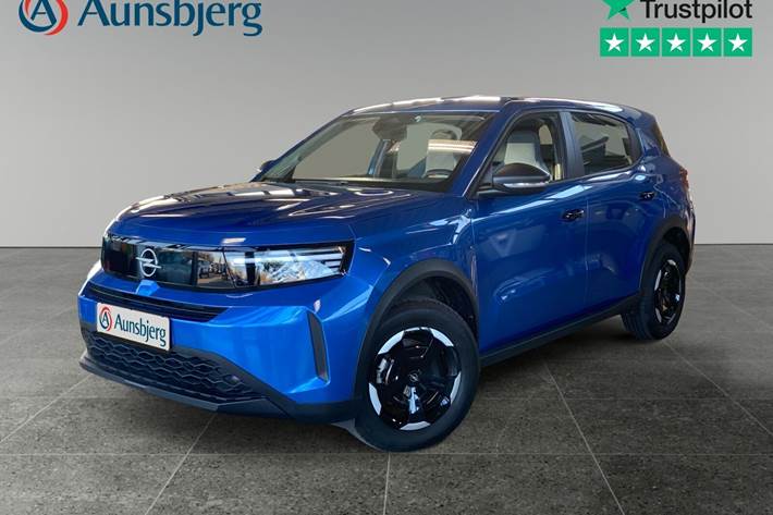 Blå Opel Frontera fra 2025