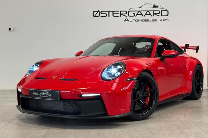 Rød Porsche 911 GT3 fra 2024