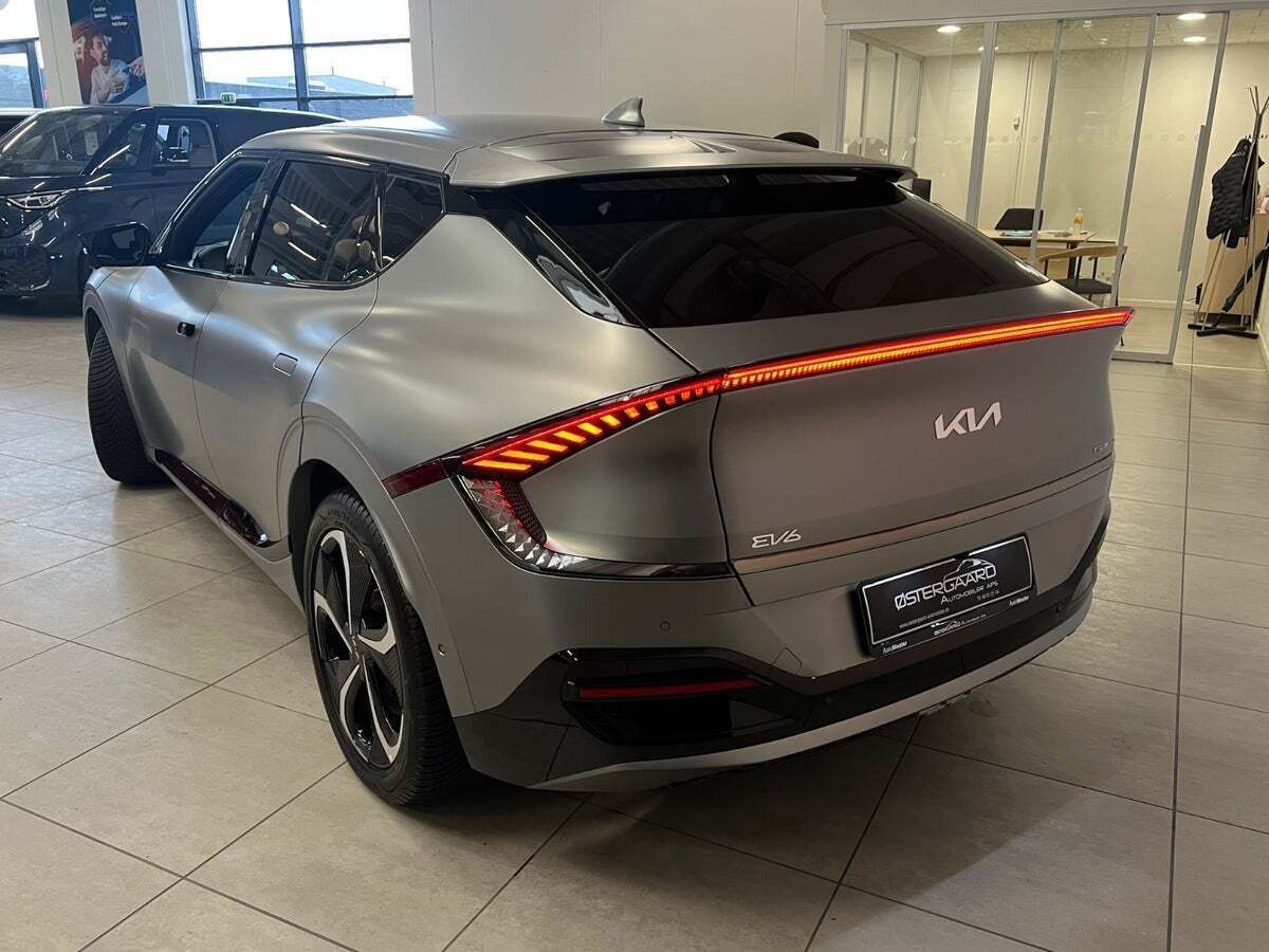 Grå Kia EV6 fra 2022