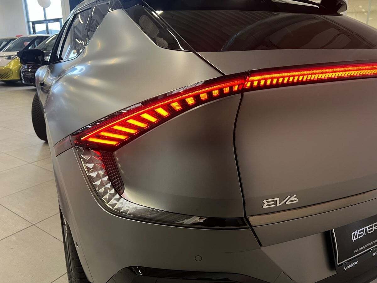 Grå Kia EV6 fra 2022