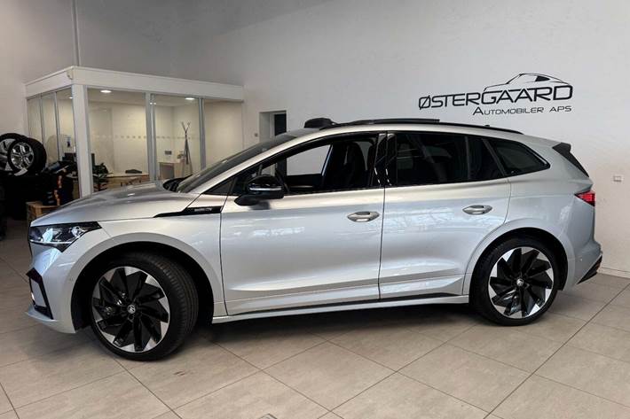 Sølv Skoda Enyaq fra 2023