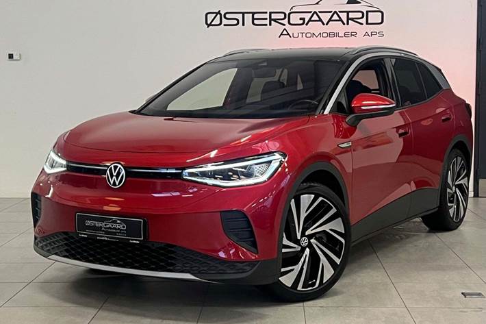 Rød VW ID.4 fra 2023