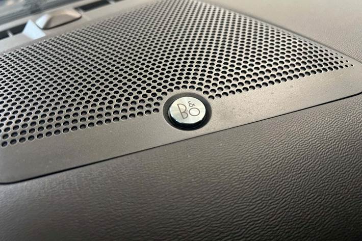 Blå Ford Mustang fra 2024