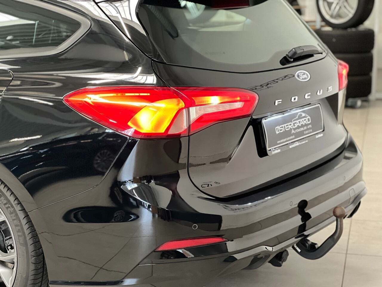 Sort Ford Focus fra 2019