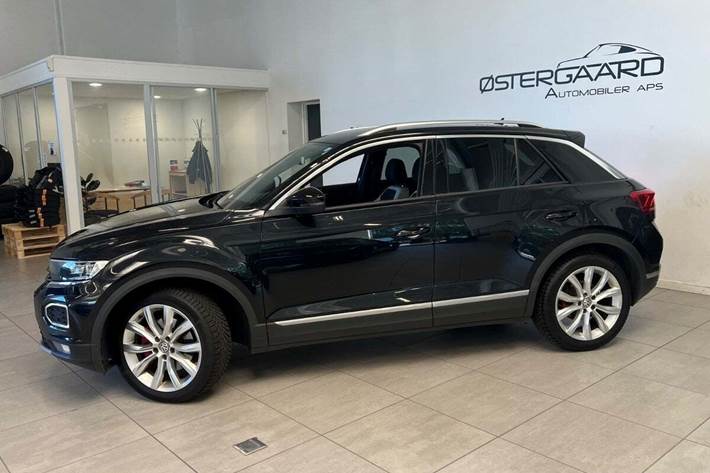 Sort VW T-Roc fra 2019