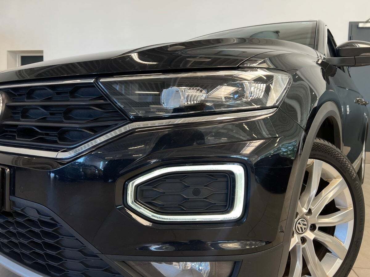 Sort VW T-Roc fra 2019