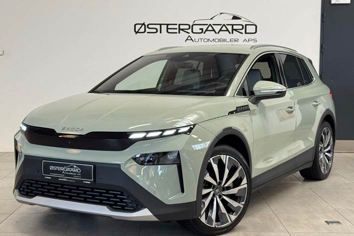 Grøn Skoda Elroq fra 2025