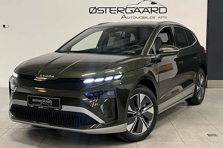Grøn Skoda Enyaq fra 2026