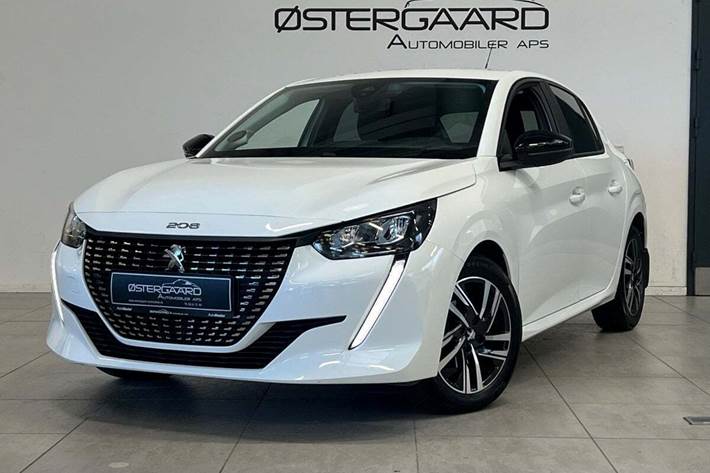 Hvid Peugeot 208 fra 2023