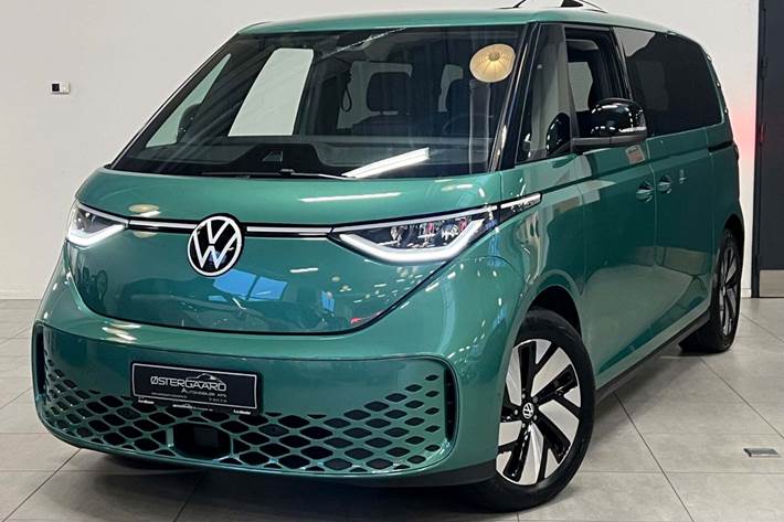 Grøn VW ID.Buzz fra 2025