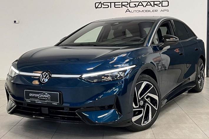 Blå VW ID.7 fra 2024